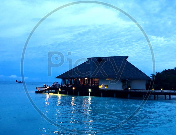 Water floating house