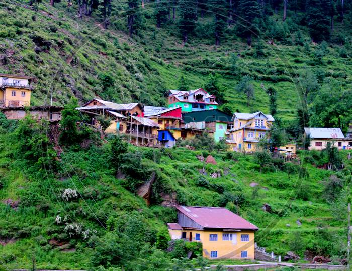 village in the hills of Bhaderwah