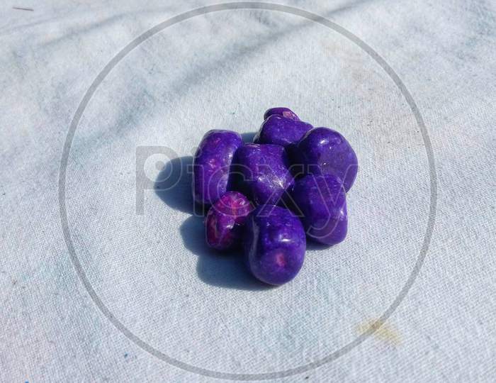 Purple color stones