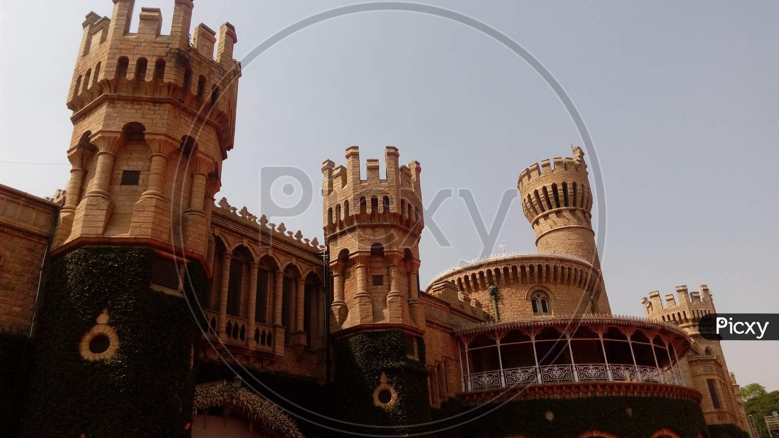 Beauty of Bangalore palace, Karnataka India.