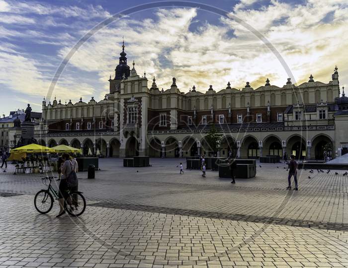 Krakow, Poland - May 18, 2020: The City Is Slowly Restoring It'S Energy After The Lockdown Due To Coronavirus Is Lifted
