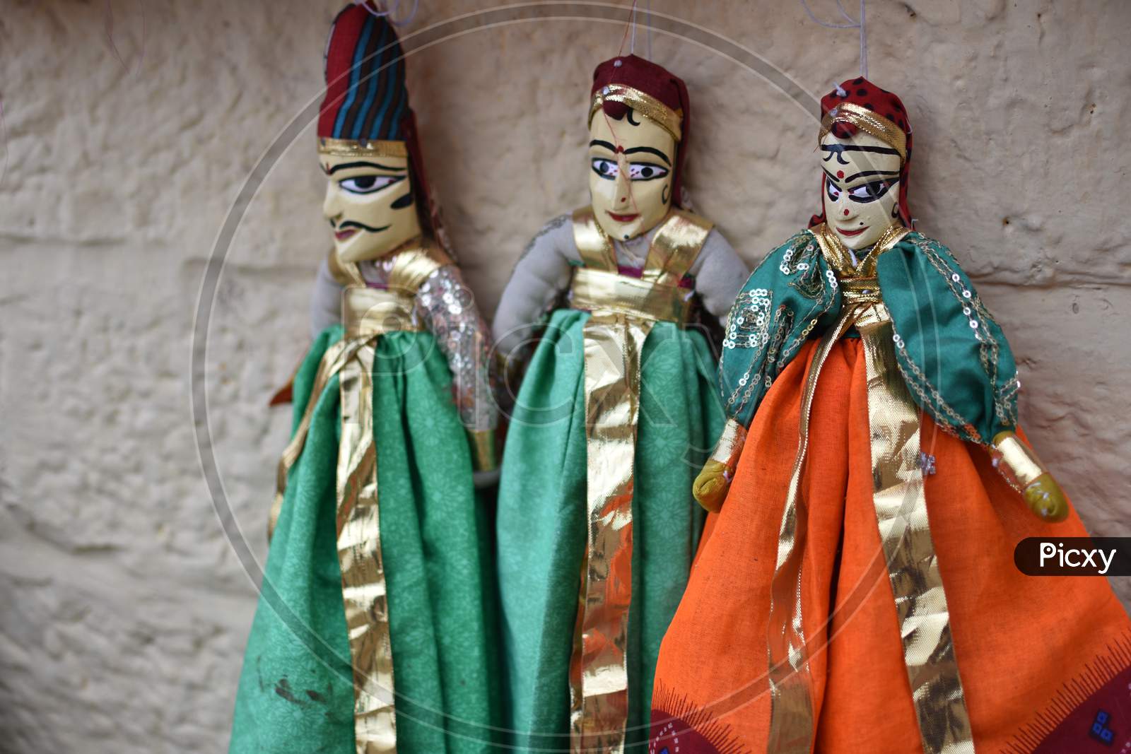 Puppet Doll Or Kathputli Is A String Puppet Theatre, Native To Rajasthan, India