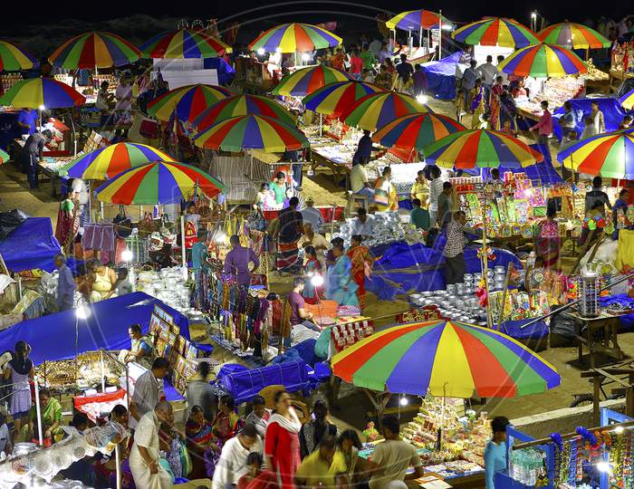 Puri Beach Night Market