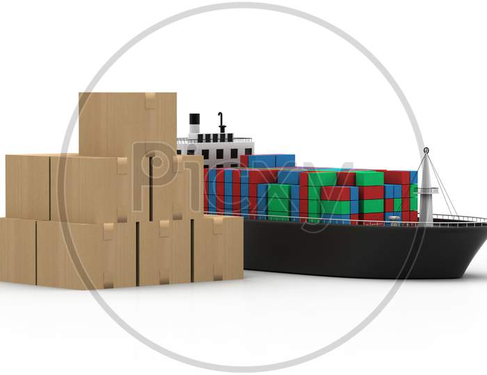 Cargo Ship And Luggage’S