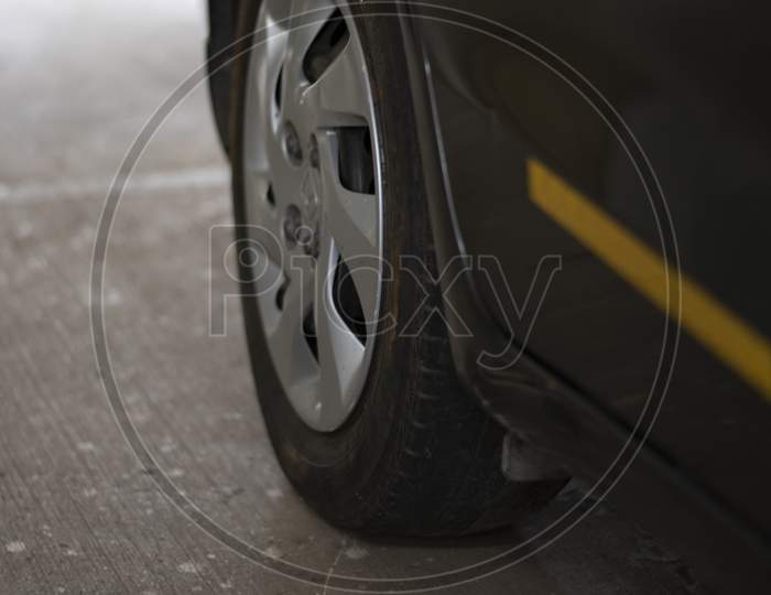 car wheel and tire