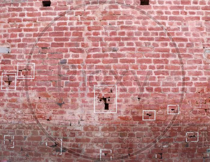 Marks On The Wall Where Bullets Struck Inside Jallianwala Bagh