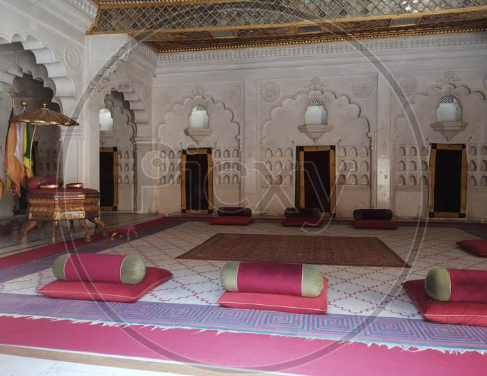 view of interiors inside Mehrangarh Fort, Jodhpur