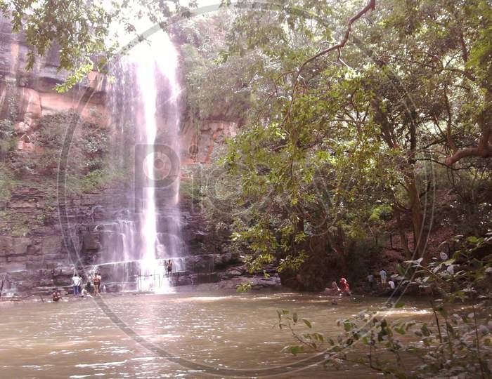 Beautiful water falls in southern India