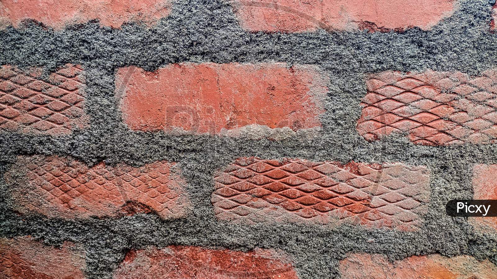 Bricks Of Building Texture Or Background