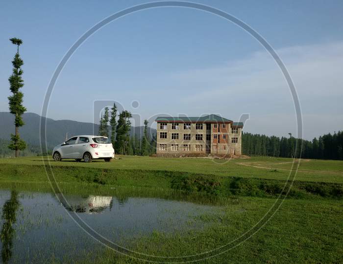 Kashmir University Building In Kupwara Campus