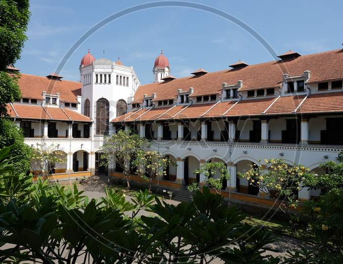 Lawang Sewu is a historic building in the city of Semarang Built in 1904 and completed in 1907