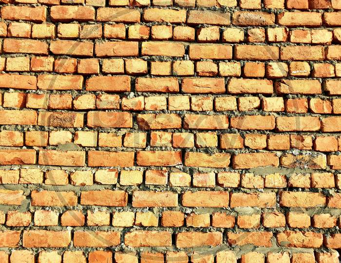 Wall Of Bricks Concrete Wall Brick