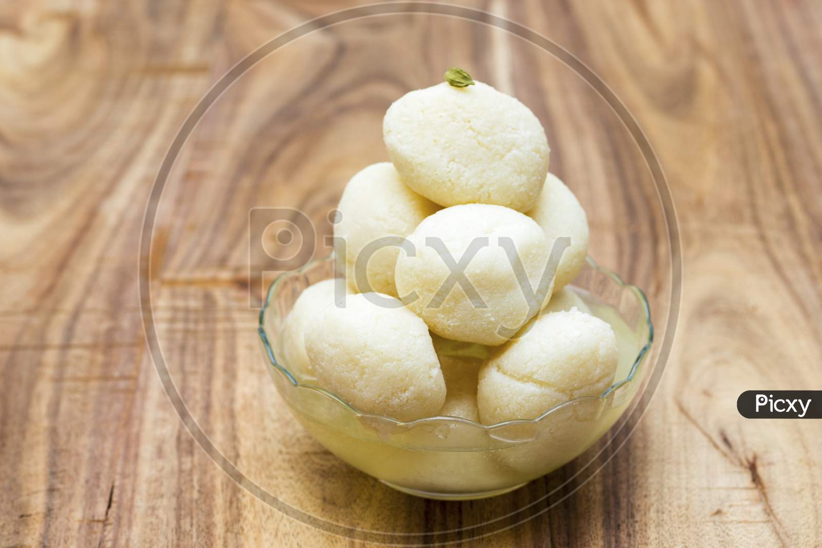 famous Bengali sweet "Rasgulla" is ready to serve