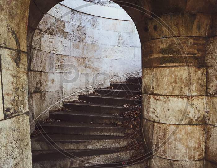 A Staircase Will Lead Up To The Old Castle.