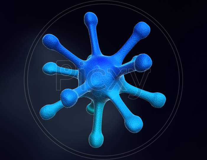 Virus. (3D Illustration)