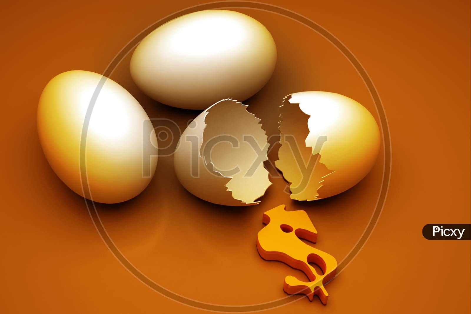 Egg And Dollar
