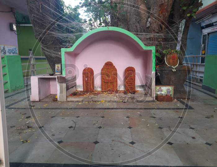 Indian village Temple