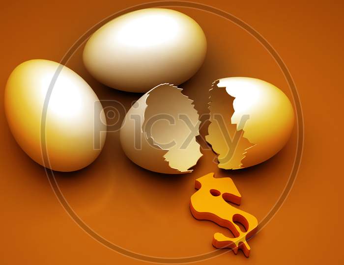 Egg And Dollar