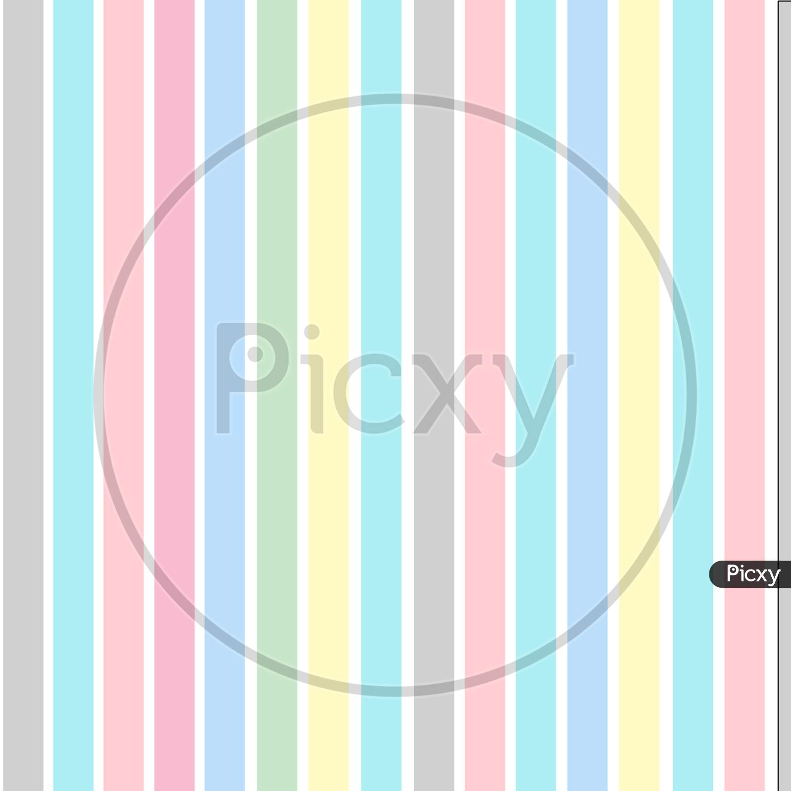 A digital art design of colourful line pattern