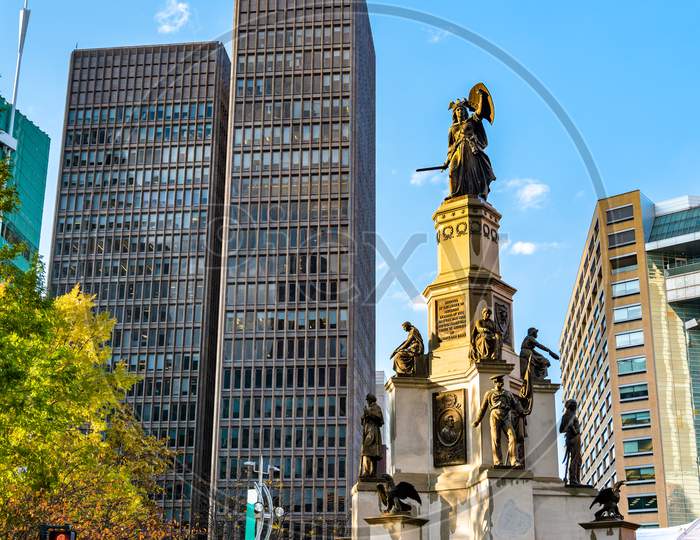 Soldiers And Sailors Monument In Detroit, Michigan