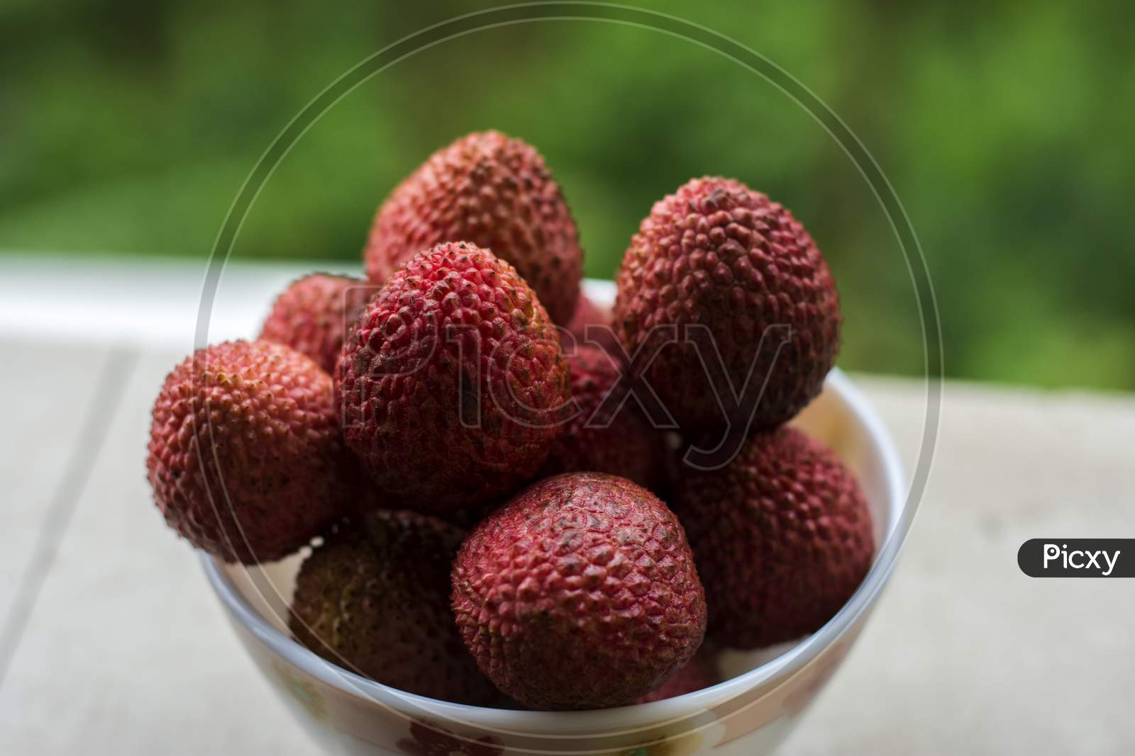 Red Organic Litchis
