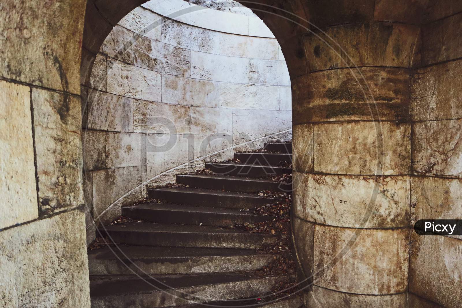 A Staircase Will Lead Up To The Old Castle.