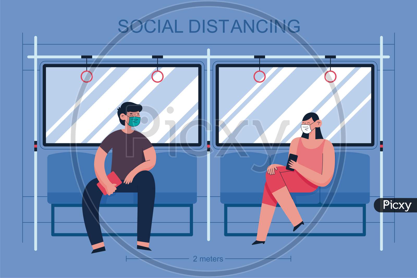 social distancing in public transport