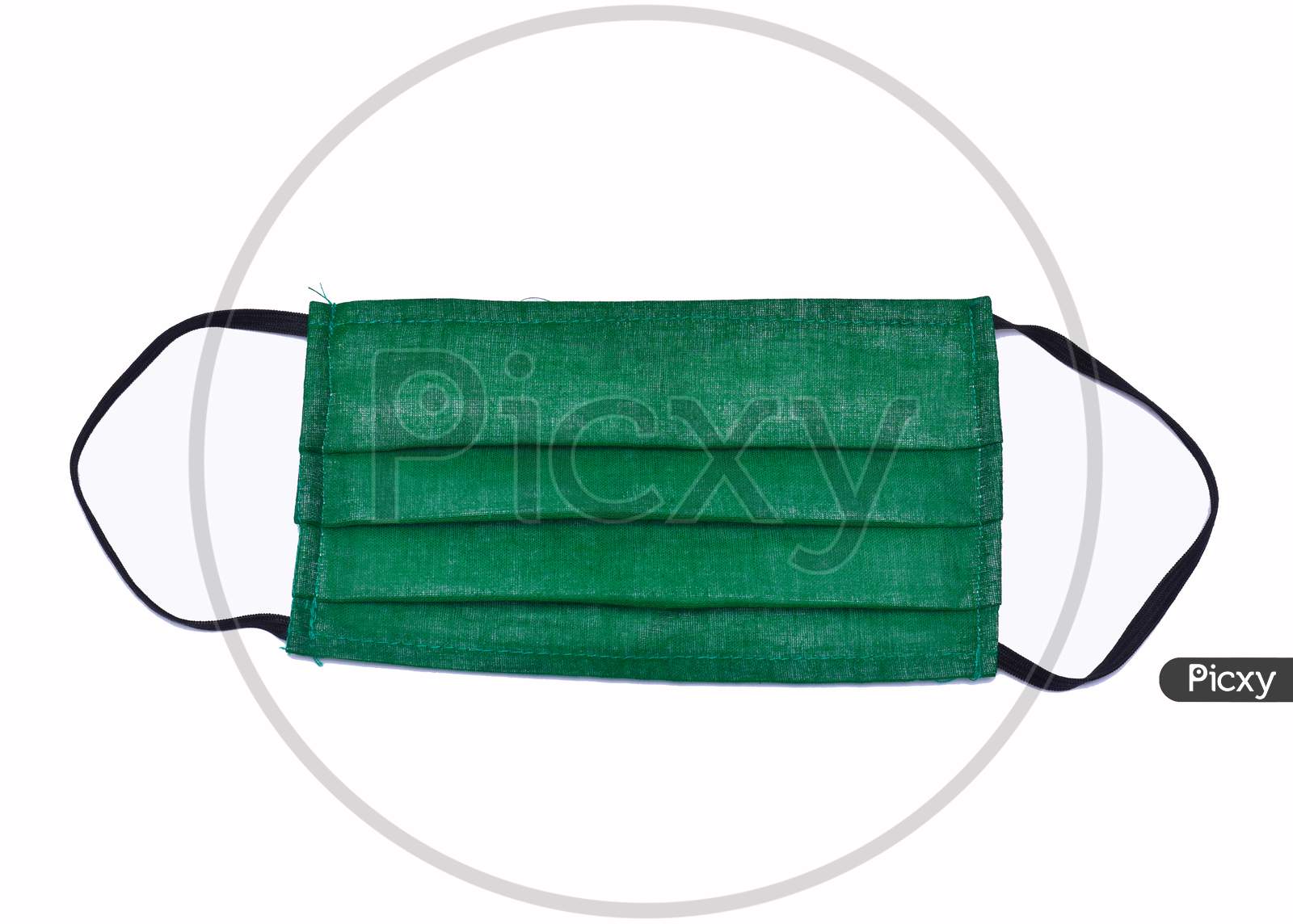 Medical Surgical Green Colour Face Mask