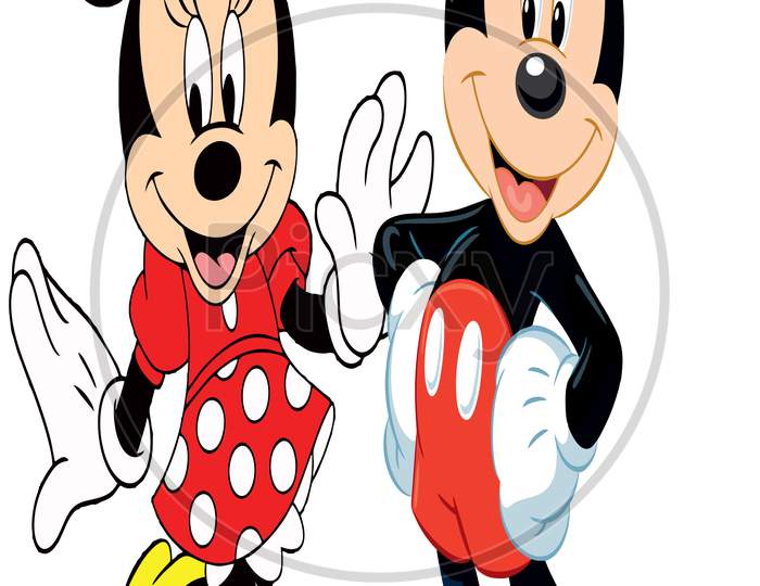 Micky And Minnie Mouse