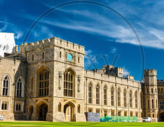 The State Apartments At Windsor Castle In England