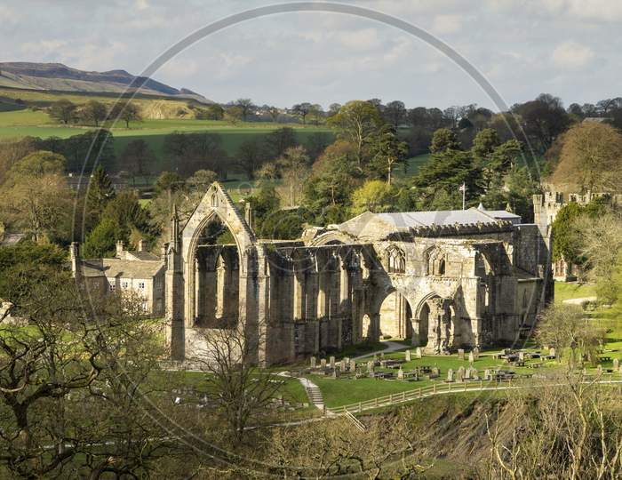 Bolton Abbey In Wharfedale, North Yorkshire, England