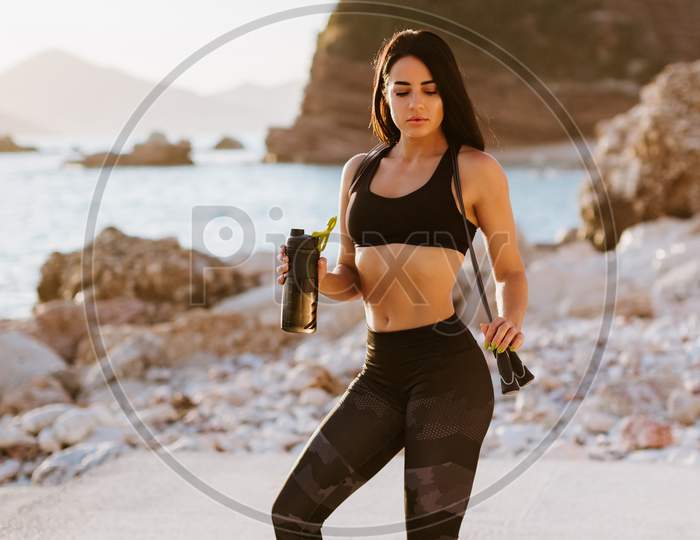 Sexy Athletic Woman Personal Instructor