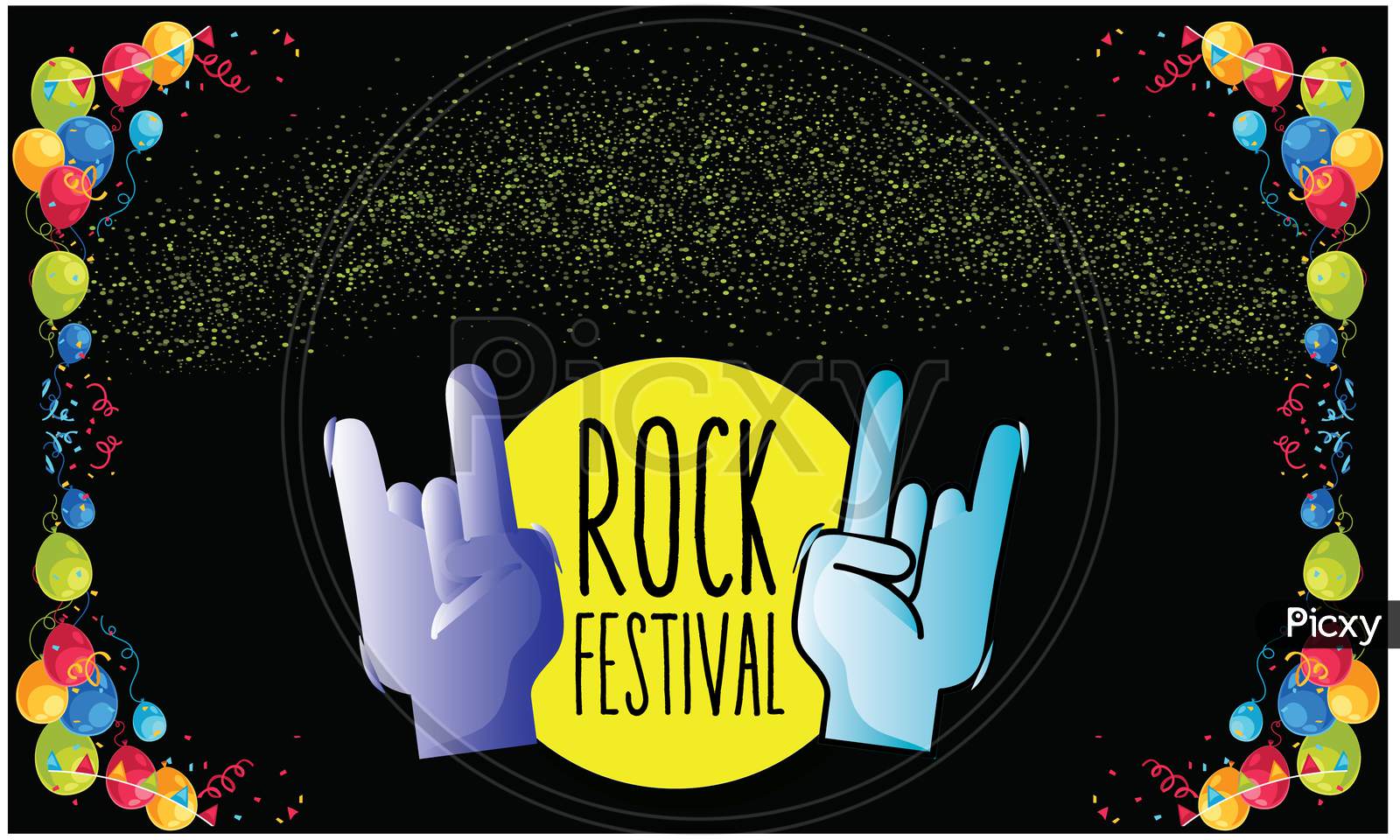 Rock Festival Is Just Going To Start Soon