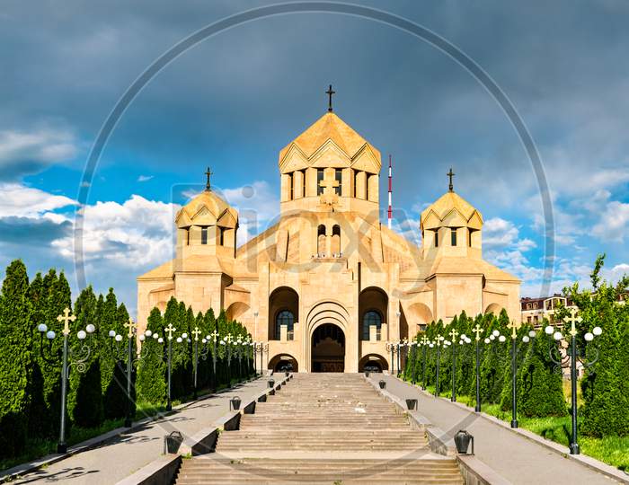 Saint Gregory The Illuminator Cathedral In Yerevan, Armenia