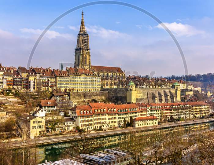 View Of Bern With Its Munster - Switzerland