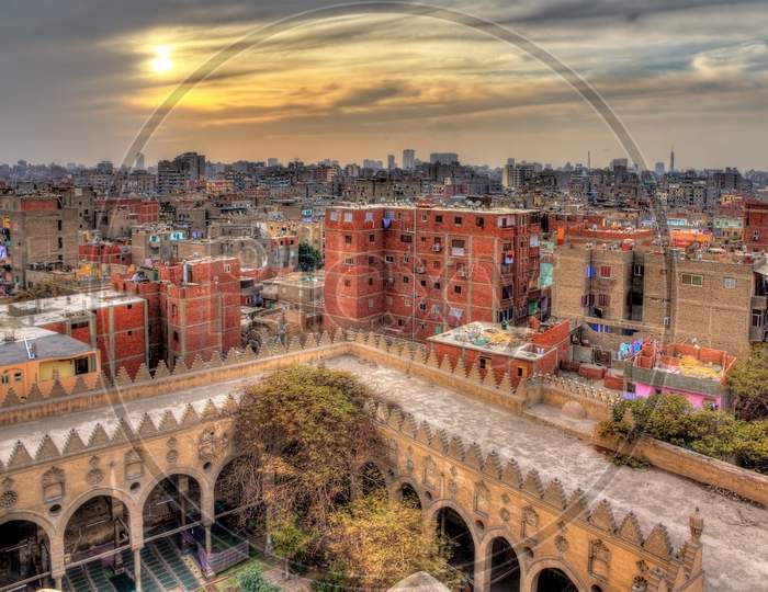 View Of Cairo From Roof Of Amir Al-Maridani Mosque - Egypt