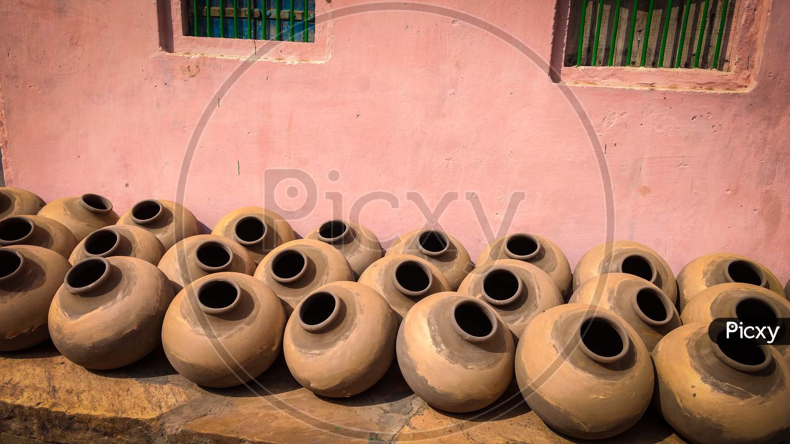 Indian Traditional Handmade Clay Pots For Drinking Water