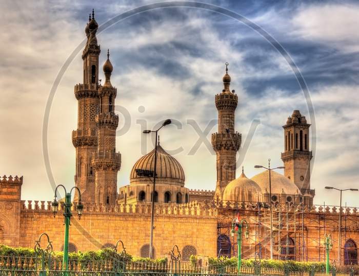 Al-Azhar Mosque In Cairo - Egypt