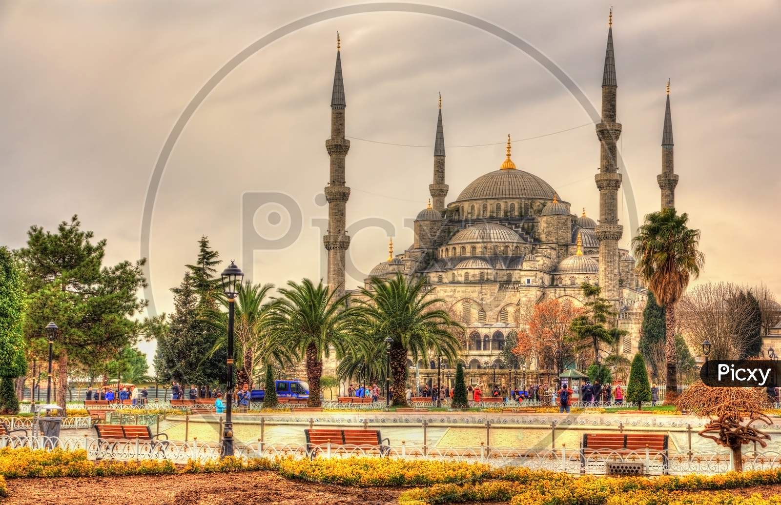 Sultan Ahmet Mosque (Blue Mosque) In Istanbul - Turkey