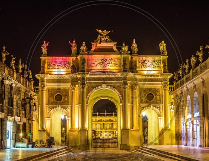Arc Here On The Place Stanislas In Nancy - France, Lorraine