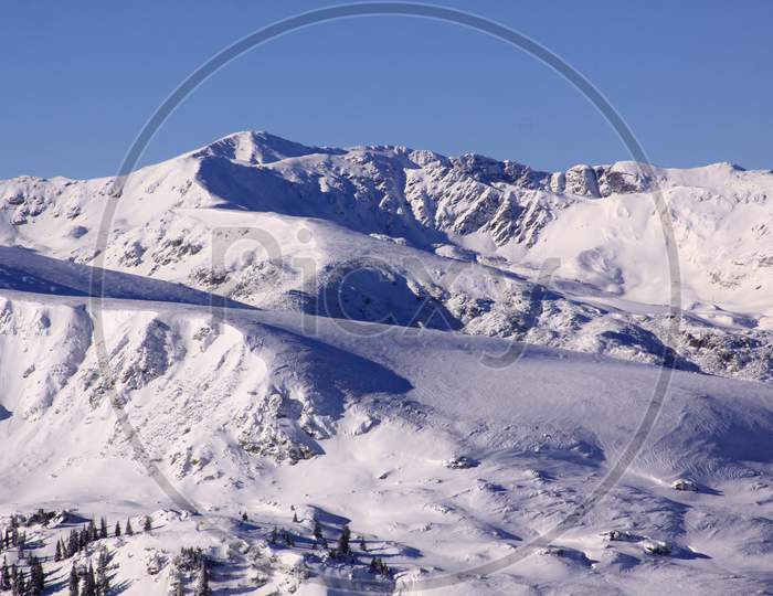 Mountains Around Transalpina Ski Resort, Romania