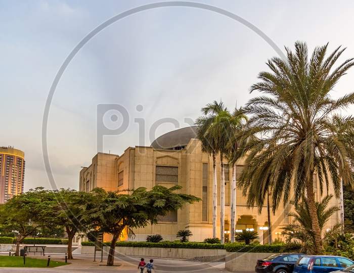 Cairo Opera House In The Evening - Egypt
