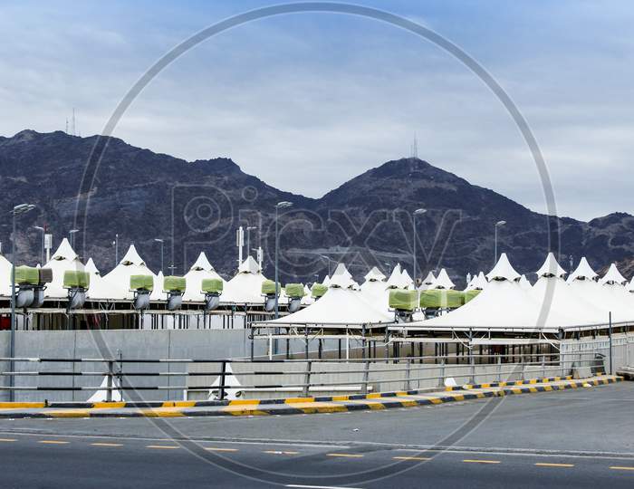 Muslim pilgrimage place of hajj in makkah