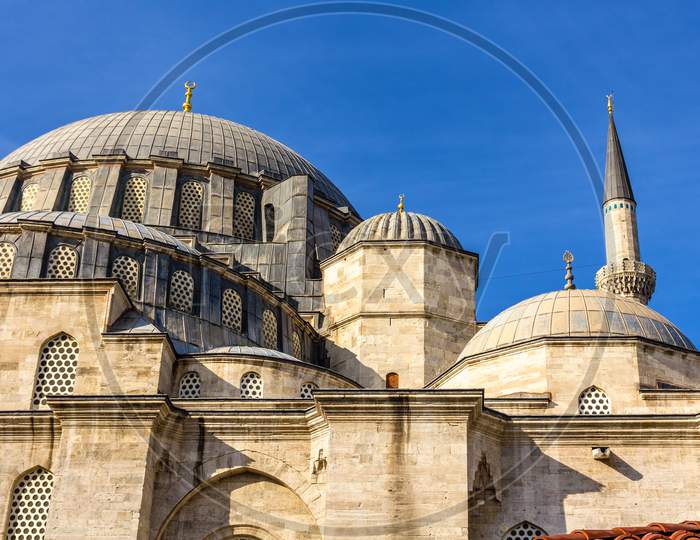 Suleymaniye Mosque On The Third Hill Of Istanbul, Turkey