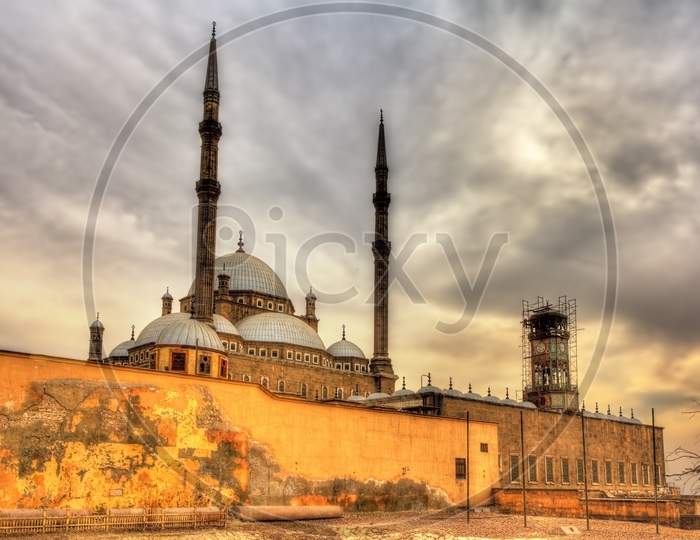 The Great Mosque Of Muhammad Ali Pasha In Cairo - Egypt