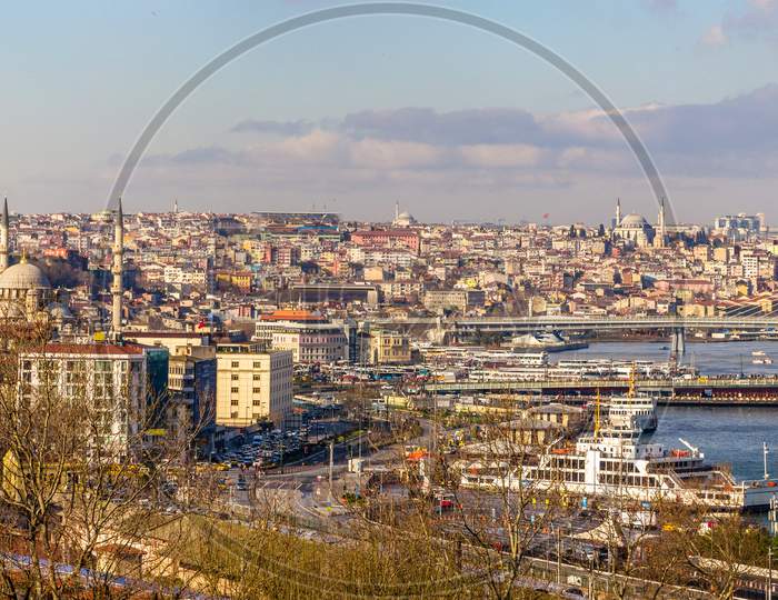 Cityscape Of Istanbul From The Topkapi Palace - Turkey