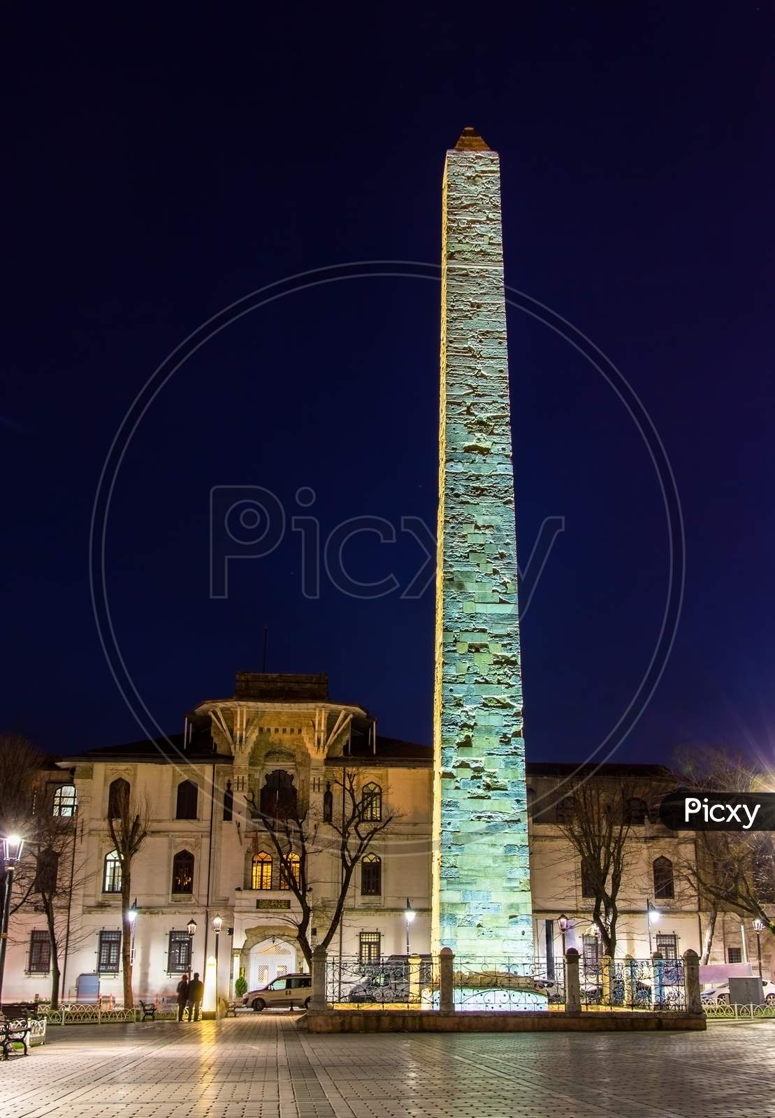 Walled Obelisk (Constantine Obelisk) In Istanbul - Turkey
