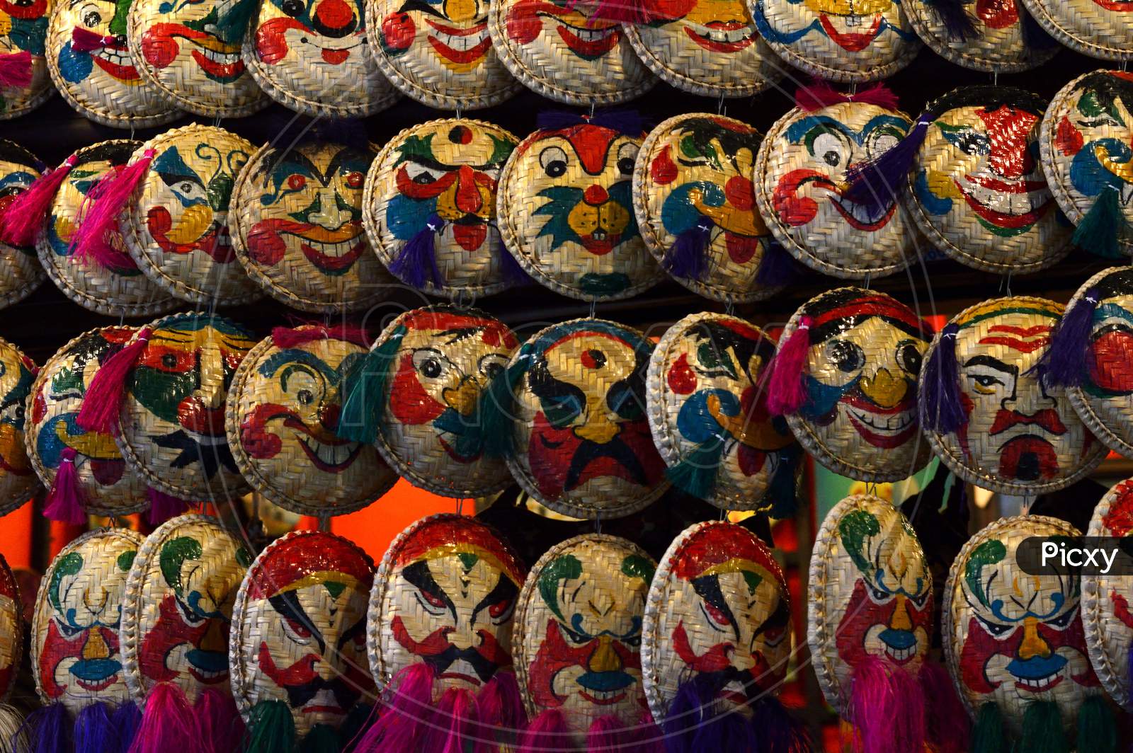 Traditional Vietnamese Folk Masks