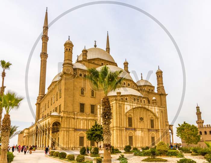 The Great Mosque Of Muhammad Ali Pasha In Cairo, Egypt