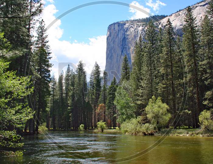 Merced River In Yosemite Valley